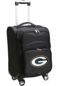 Green Bay Packers 20 Softsided Spinner Luggage - Black