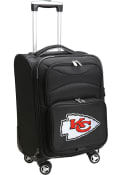 Kansas City Chiefs 20 Softsided Spinner Luggage - Black