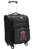 Los Angeles Angels 20 Softsided Spinner Luggage - Black