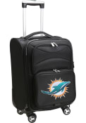 Miami Dolphins 20 Softsided Spinner Luggage - Black