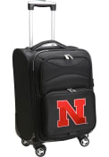 Nebraska Cornhuskers 20 Softsided Spinner Luggage - Black