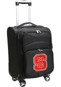 NC State Wolfpack 20 Softsided Spinner Luggage - Black