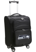 Seattle Seahawks 20 Softsided Spinner Luggage - Black