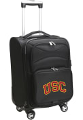 USC Trojans 20 Softsided Spinner Luggage - Black