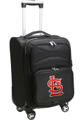 St Louis Cardinals 20 Softsided Spinner Luggage - Black