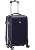 Miami Marlins Navy Blue 20 Hard Shell Carry On Luggage