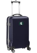 Michigan State Spartans Navy Blue 20 Hard Shell Carry On Luggage
