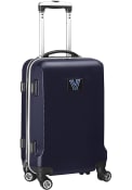 Villanova Wildcats Navy Blue 20 Hard Shell Carry On Luggage