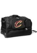 Cleveland Cavaliers 27 Rolling Duffel Luggage - Black