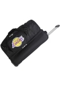 Los Angeles Lakers 27 Rolling Duffel Luggage - Black