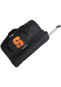Syracuse Orange Black 27 Rolling Duffel Luggage