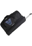 Villanova Wildcats Black 27 Rolling Duffel Luggage