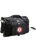 Alabama Crimson Tide 22 Rolling Duffel Luggage - Black