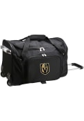 Vegas Golden Knights 22 Rolling Duffel Luggage - Black