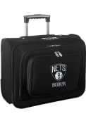 Brooklyn Nets Overnighter Laptop Luggage - Black