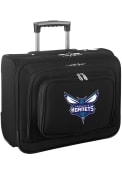 Charlotte Hornets Black Overnighter Laptop Luggage