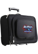 DePaul Blue Demons Overnighter Laptop Luggage - Black
