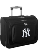 New York Yankees Overnighter Laptop Luggage - Black