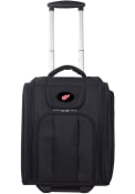 Detroit Red Wings Black Wheeled Business Luggage