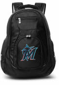 Miami Marlins 19 Laptop Backpack - Black