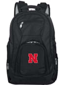 Nebraska Cornhuskers 19 Laptop Backpack - Black
