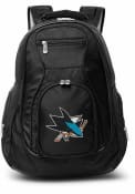 San Jose Sharks 19 Laptop Backpack - Black