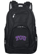 TCU Horned Frogs 19 Laptop Backpack - Black