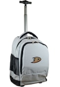 Anaheim Ducks Wheeled Premium Backpack - Grey