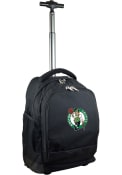 Boston Celtics Wheeled Premium Backpack - Black