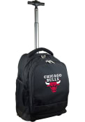 Chicago Bulls Wheeled Premium Backpack - Black