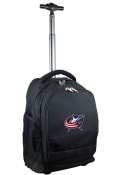 Columbus Blue Jackets Wheeled Premium Backpack - Black