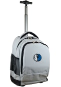 Dallas Mavericks Wheeled Premium Backpack - Grey