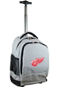 Detroit Red Wings Wheeled Premium Backpack - Grey