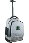 Hawaii Warriors Wheeled Premium Backpack - Grey