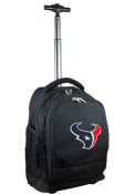 Houston Texans Wheeled Premium Backpack - Black