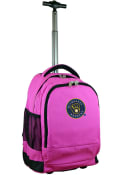 Milwaukee Brewers Wheeled Premium Backpack - Pink