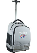 Oklahoma City Thunder Wheeled Premium Backpack - Grey