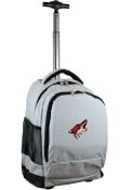 Arizona Coyotes Wheeled Premium Backpack - Grey