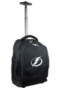 Tampa Bay Lightning Wheeled Premium Backpack - Black