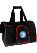 Philadelphia 76ers Black 16 Pet Carrier Luggage