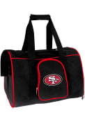San Francisco 49ers Black 16 Pet Carrier Luggage