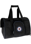 Winnipeg Jets 16 Pet Carrier Luggage - Black