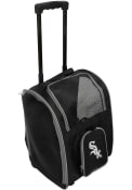 Chicago White Sox Black Premium Pet Carrier Luggage