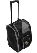 New Orleans Saints Black Premium Pet Carrier Luggage