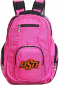 Oklahoma State Cowboys 19 Laptop Backpack - Pink