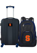 Syracuse Orange Black 2-Piece Set Luggage