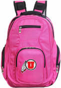 Utah Utes 19 Laptop Backpack - Pink