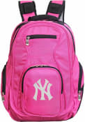 New York Yankees 19 Laptop Backpack - Pink