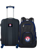 Texas Rangers 2-Piece Set Luggage - Black