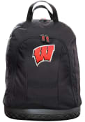 Wisconsin Badgers 18 Tool Backpack - Black